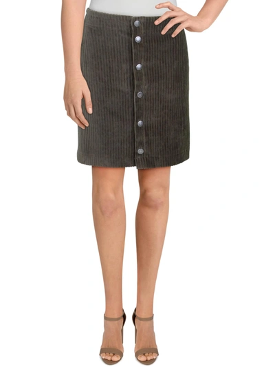 Shop Z Supply Womens Corduroy Mini Skirt In Black
