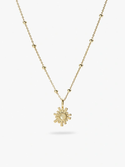 Shop Ana Luisa Moonstone Pendant Necklace In Gold/moonstone