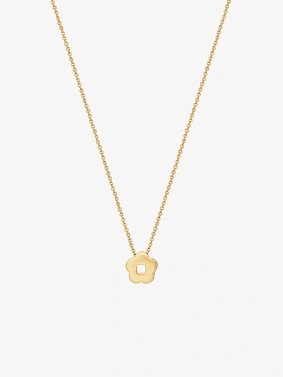 Shop Ana Luisa Flower Necklace In Gold