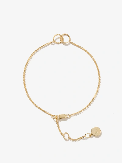 Shop Ana Luisa Interlocking Circles Bracelet In Gold