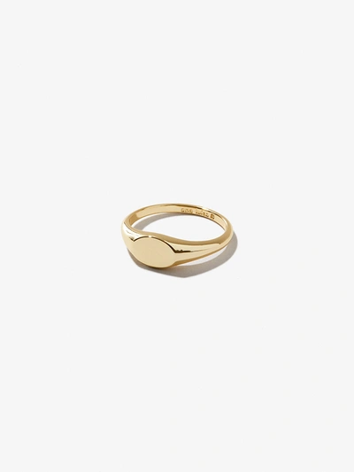 Shop Ana Luisa Signet Ring In Gold