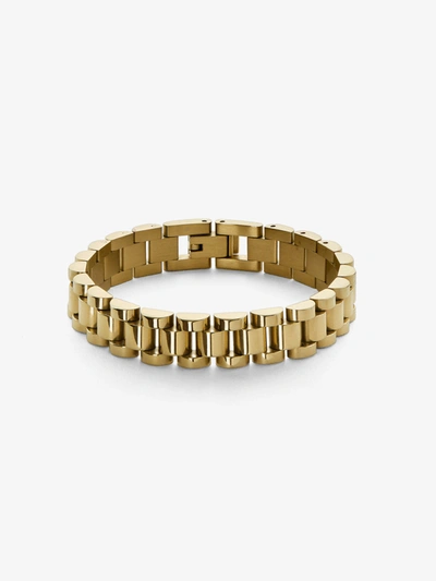 Shop Ana Luisa Watch Strap Bracelet In Gold