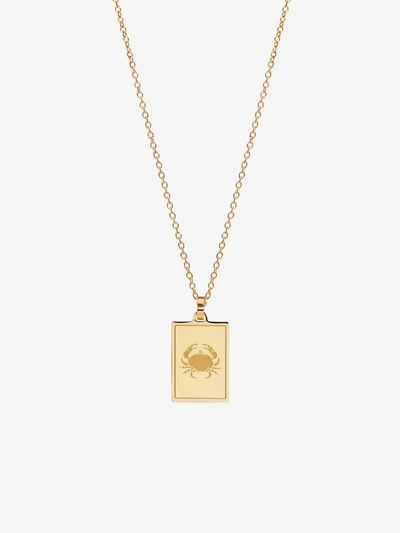 Shop Ana Luisa Zodiac Necklace In Gold