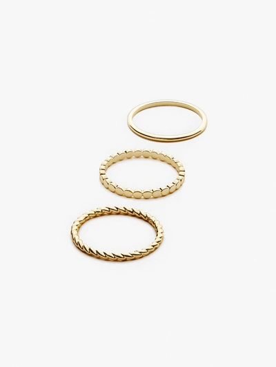 Shop Ana Luisa Gold Ring Set
