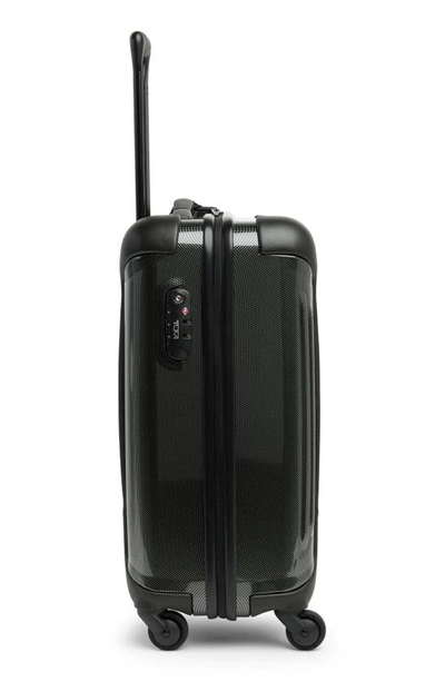 Shop Tumi International Expandable 4 Wheeled Carry-on Bag In Black