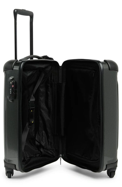 Shop Tumi International Expandable 4 Wheeled Carry-on Bag In Black