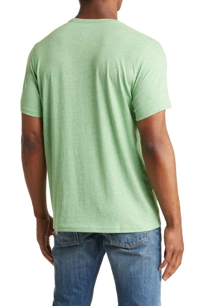 Shop Abound Pocket Crewneck T-shirt In Green Fern Reverse Chill