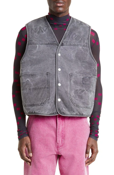 ACNE STUDIOS VEST コットンパッデッドベスト ユニセックス 送料無料