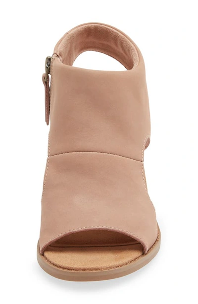 Shop Toms Eliana Block Heel Sandal In Brown