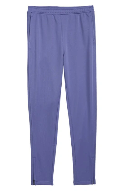 Shop Zella Kids' To Go Recycled Polyester Track Pants In Blue Marlin