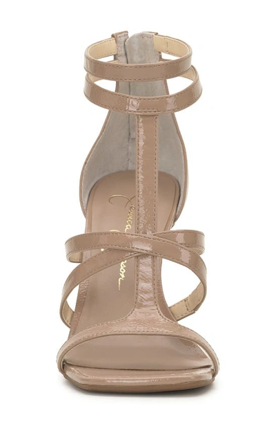 Jessica Simpson Aaralyn Strappy Sandal In Chai Latte