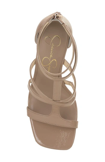 Jessica Simpson Aaralyn Strappy Sandal In Chai Latte