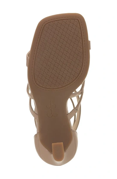Jessica Simpson Aaralyn Strappy Sandal In Chai Latte