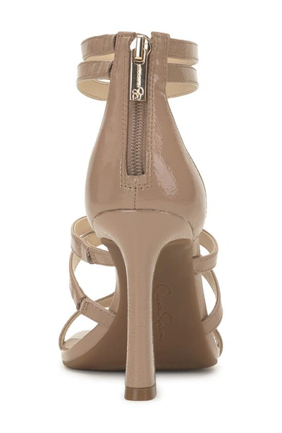 Jessica Simpson Aaralyn Strappy Sandal In Chai Latte