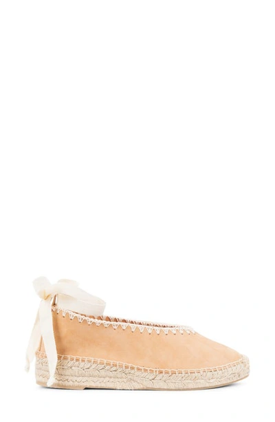 Patricia Green Positano Whipsitch Slip On Espadrille In Camel