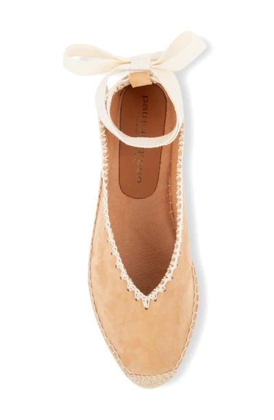 Shop Patricia Green Positano Whipstitch Espadrille In Camel