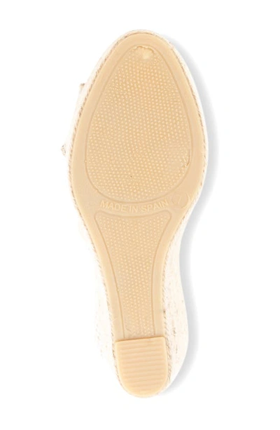 Patricia Green Freya Criss-cross Ankle Wrap Espadrille Sandal In Natural