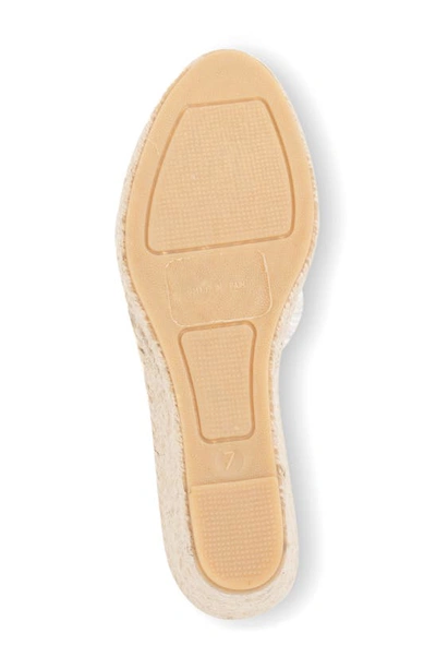 Patricia Green Verona Slip On Espadrille Sandal In Metallic Pearl