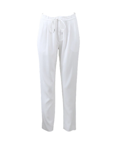 Derek Lam 10 Crosby Track Pant Trouser In White