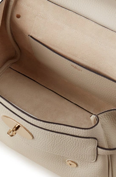 Mulberry Mini Alexa Leather Satchel In Chalk