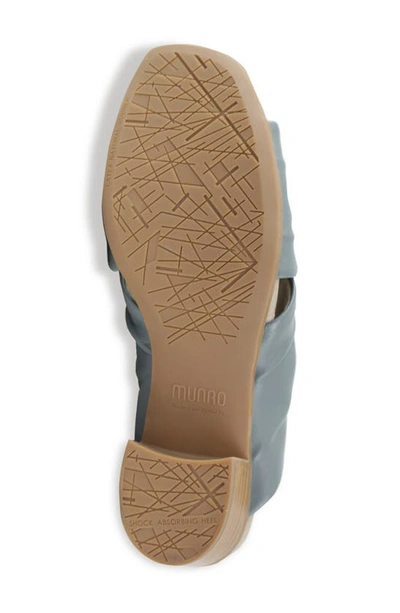 Shop Munro Lee Slide Sandal In Blue Stone