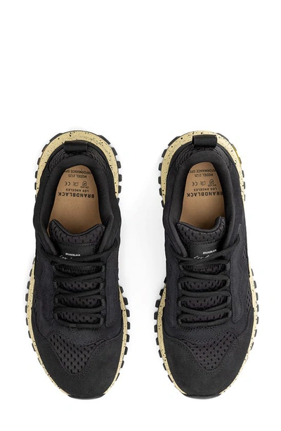 Shop Brandblack Ojai Sneaker In Black Speckle