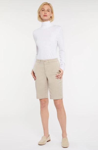 Nydj Bermuda Shorts In Feather