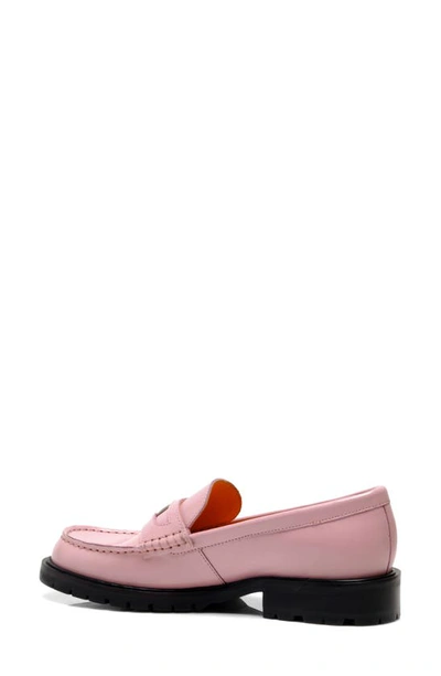 Shop Free People Liv Penny Loafer In Pink