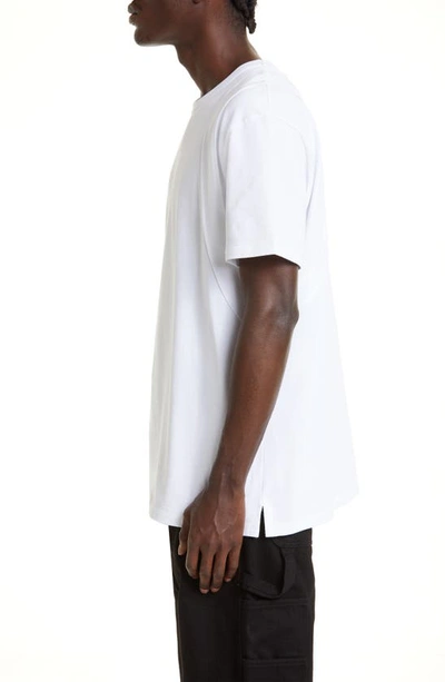 Shop Alexander Mcqueen Harness Detail Cotton T-shirt In White