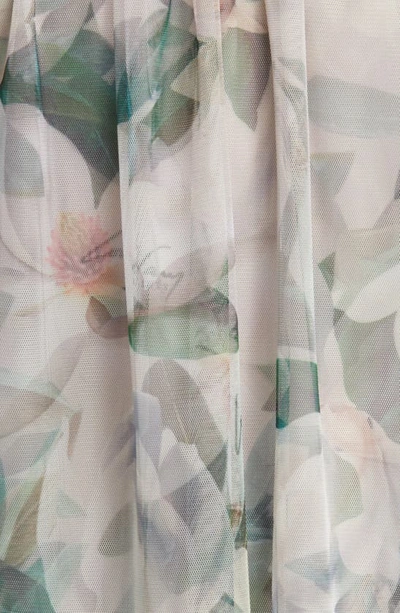 Shop Allsaints Perri Alessandra Floral Long Sleeve Blouse In Chalk White