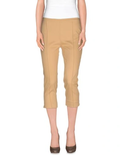Ermanno Scervino Cropped Pants & Culottes In Beige