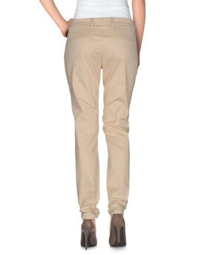 Shop Incotex Casual Pants In Beige