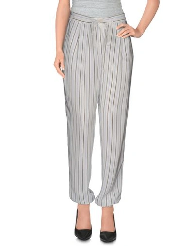 Tibi Casual Pants In White