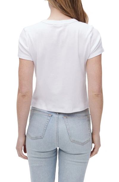 Michael Stars Lexy Tee In White