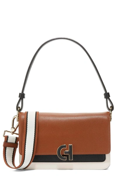 Shop Cole Haan Mini Shoulder Bag In Brt/ Blk/ Ivry