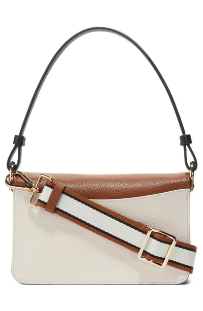 Shop Cole Haan Mini Shoulder Bag In Brt/ Blk/ Ivry