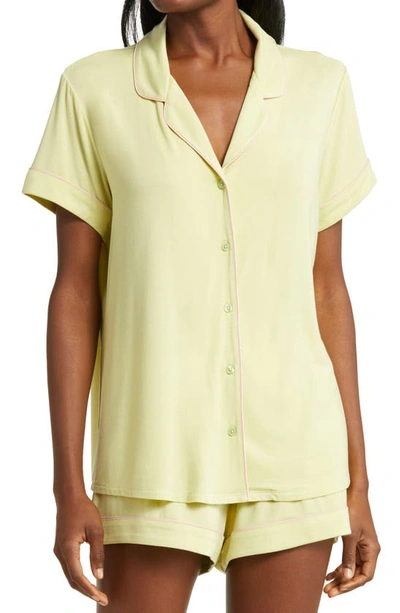 Shop Nordstrom Moonlight Eco Short Pajamas In Olive Lily