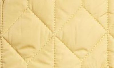Ilse Jacobsen Isle Jacobsen Long Quilted Jacket In Marigold