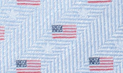 Shop Cufflinks, Inc American Flag Cotton Tie In Blue