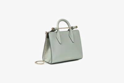 The Strathberry Tote - Top Handle Leather Tote Bag - Green