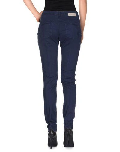 Shop Jeckerson Casual Pants In Slate Blue