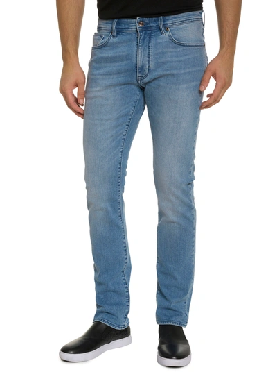 Robert Graham Virgil Stretch Jeans In Indigo
