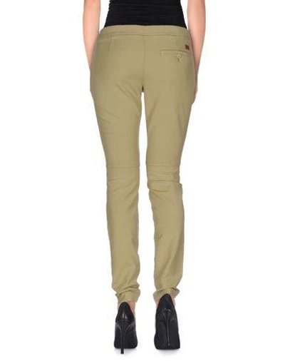 Shop Incotex Casual Pants In Military Green