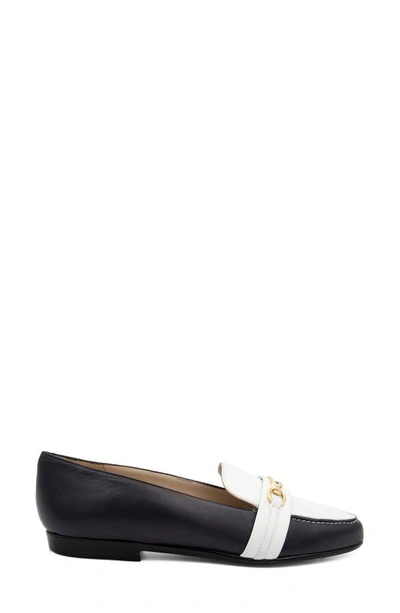 Shop Amalfi By Rangoni Onore Loafer In Navy/ White Piuma