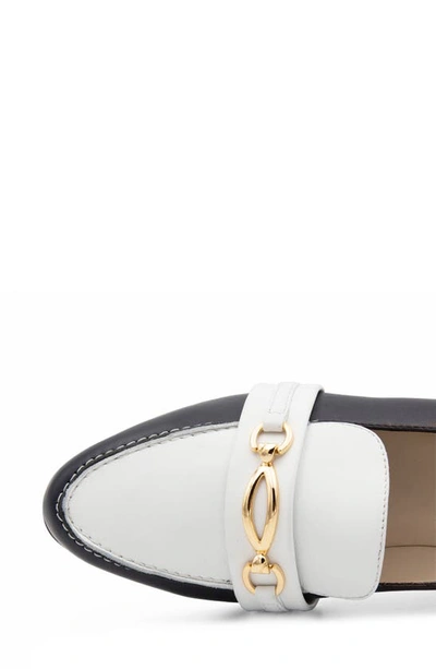 Shop Amalfi By Rangoni Onore Loafer In Navy/ White Piuma