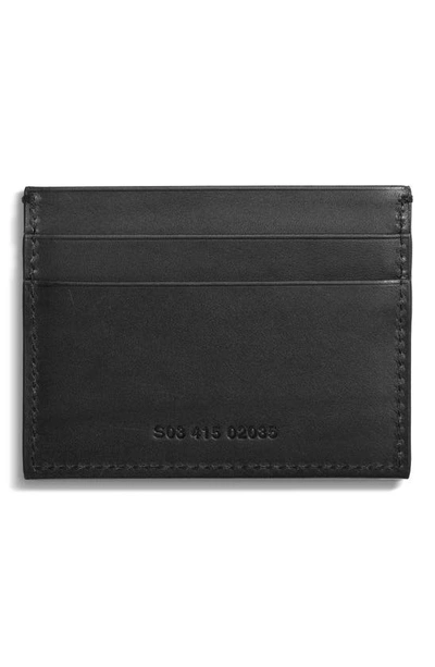 Shop Shinola Five Pocket Card Case In Black