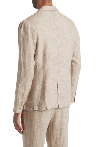 Shop Rails Sorrento Linen Twill Sport Coat In Bulgur