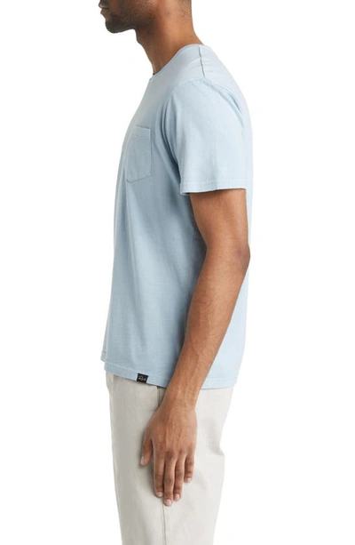 Shop Rails Johnny Cotton & Modal T-shirt In Carolina Blue