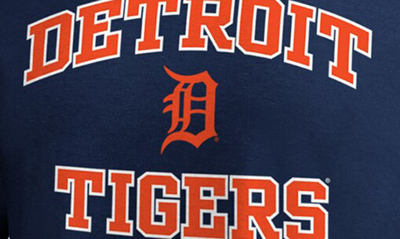 Shop Fanatics Branded Navy Detroit Tigers Heart & Soul T-shirt
