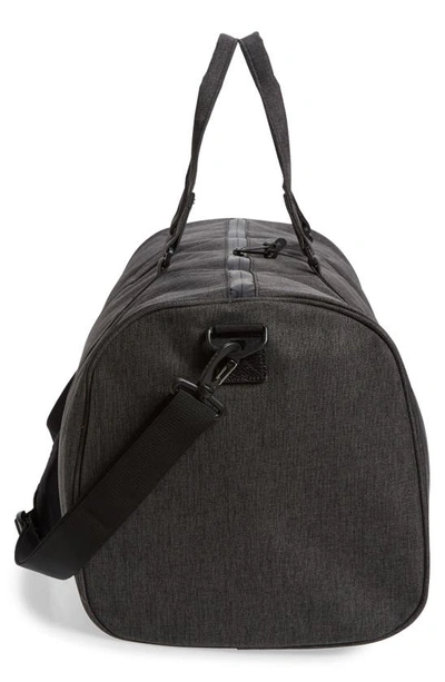 Shop Herschel Supply Co Novel Duffle Bag In Black Crosshatch